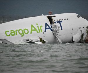 Tragiczny wypadek w Hongkongu. Samolot towarowy runął do morza