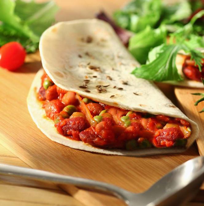 Tortilla z warzywami po meksykańsku [WIDEO]