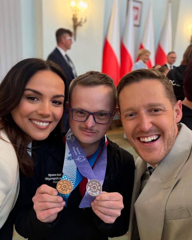 Paulina Krupińska u Andrzeja Dudy