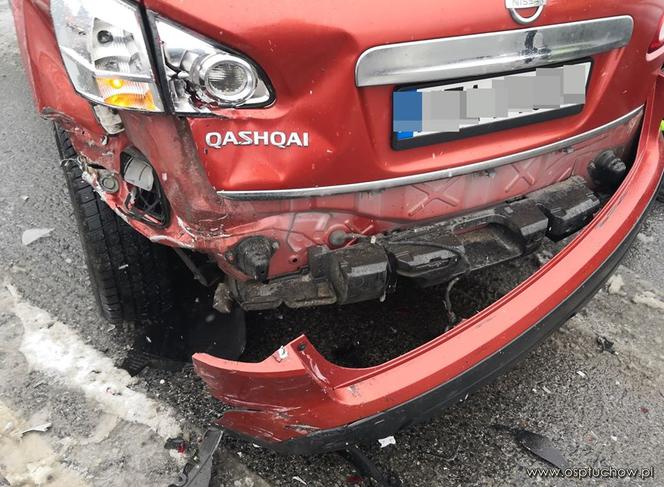 W Tuchowie ZDERZENIE czterech pojazdów. Utrudnienia na drodze 