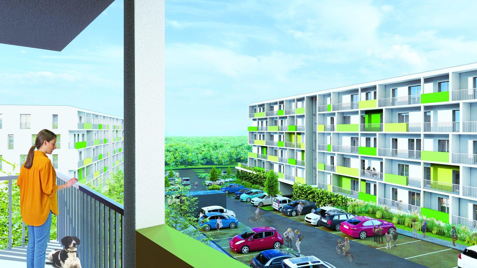 Osiedle TBS w Bielsku-Białej według UrbanGEOS 