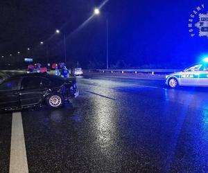 Tragedia na autostradzie A4 w Rudzie Śląskiej. Nie żyje 19-latek, który podróżował z rodzicami