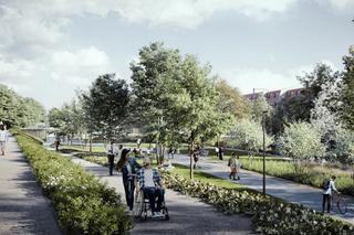 Park linearny na Ursynowie