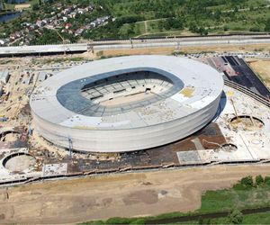 Tak powstawał stadion Tarczyński Arena we Wrocławiu