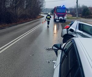 Wypadek w Tumlinie.  Jedna osoba ranna 