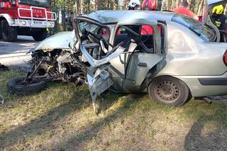 Potworny wypadek w pow. włodawskim. Nie żyją dwie osoby