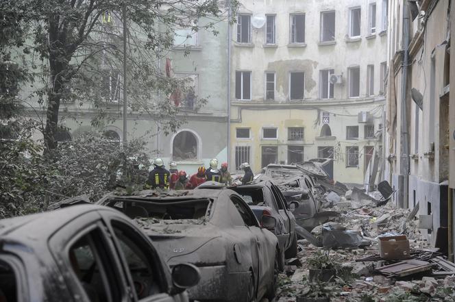 Nocny atak na Lwów. Rosyjska rakieta zabiła kilka osób