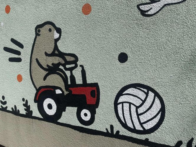 Nowy mural na Ursusie