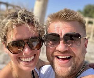 Tomasz Jakubiak z żoną