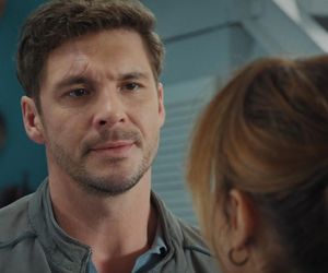 M jak miłość odc. 1850. Kama (Michalina Sosna), Marcin (Mikołaj Roznerski) 