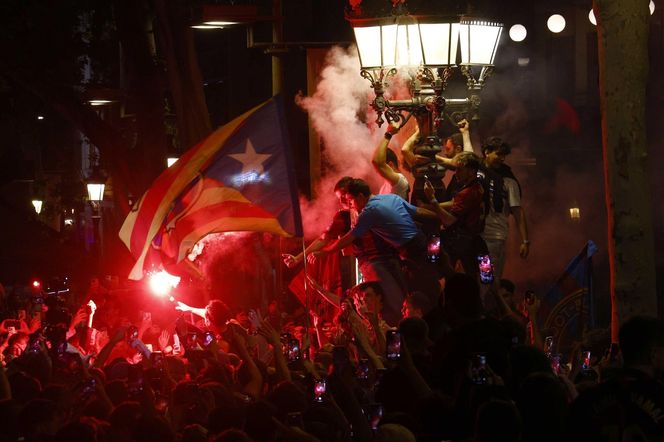 Barcelona świętuje mistrzostwo Hiszpanii