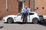 Marcin Gortat jeździ Porsche Panamera S E-Hybrid