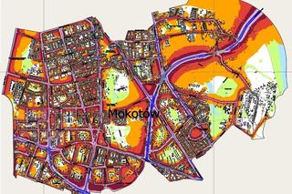 Mapy akustyczne dzielnic Warszawy