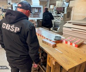 Nielegalna fabryka papierosów rozbita