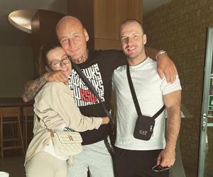 Ania Szpilka z bratem