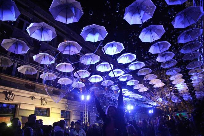 Festiwal światła w Łodzi