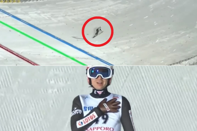 KAMIL STOCH w szalony sposób pobił rekord skoczni! Jak on to ustał?! [VIDEO]