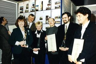 Od lewej: Joanna Łuksza, Ewa Kuryłowicz, Stefan Kuryłowicz, Piotr Kuczyński, Fryderyk Szymański, Tomasz Gientka