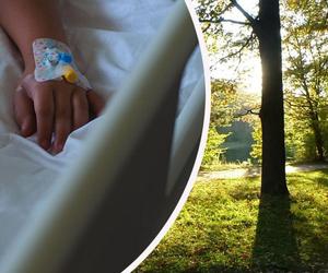 Nagi, ciężko poparzony 24-latek w Lesie Łagiewnickim! Mężczyzna zmarł w szpitalu