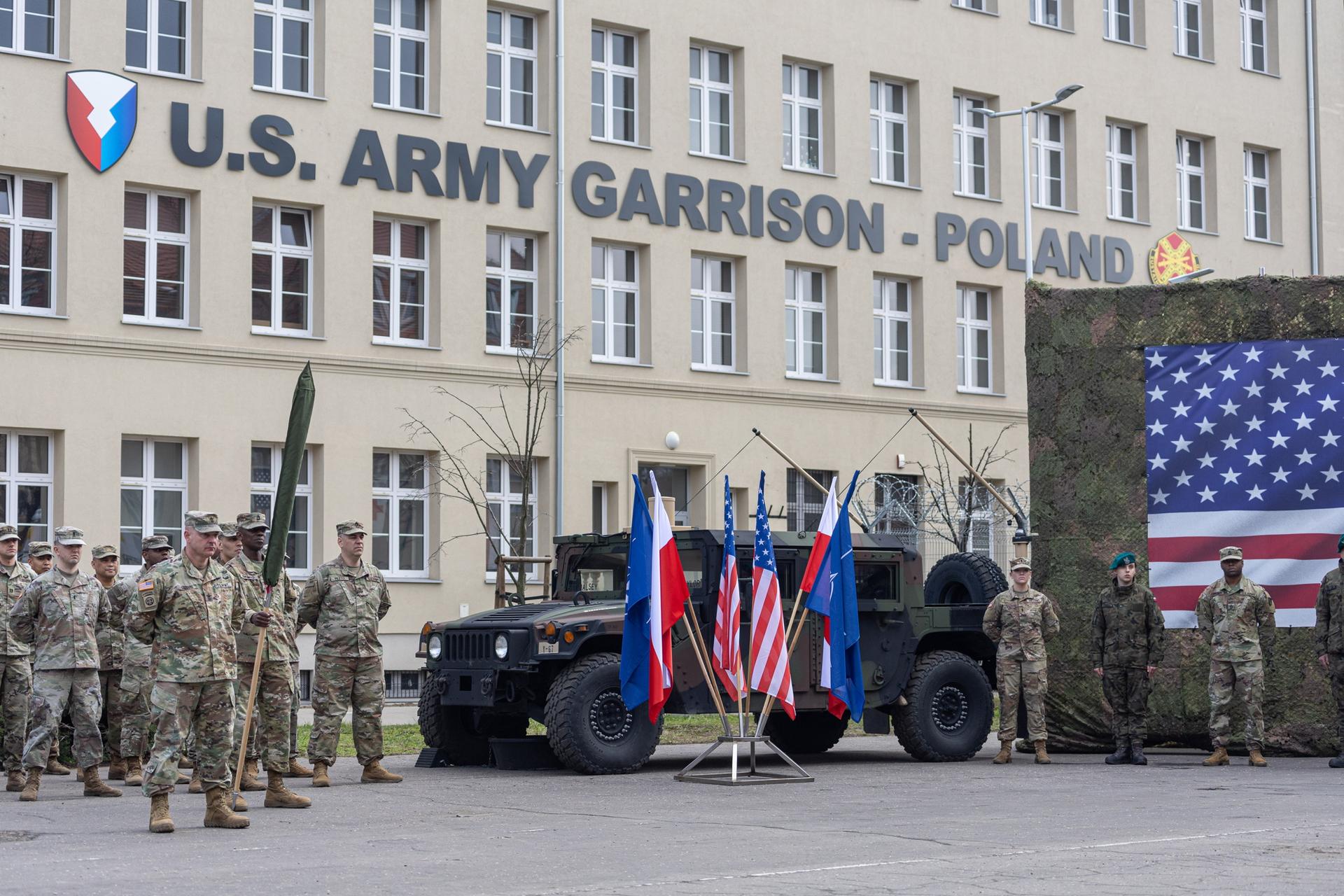 Pierwszy stały garnizon wojsk USA: Teraz chroni nas Kościuszko! 
