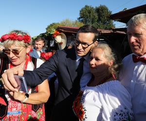 Święto Wdzięczni Polskiej Wsi w Miętnem koło Garwolina z udziałem premiera i ministrów