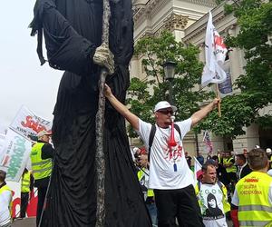 Wielki protest rolników w Warszawie. Utrudnienia na drogach