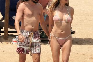 Heidi Klum uczy kąpieli w morzu