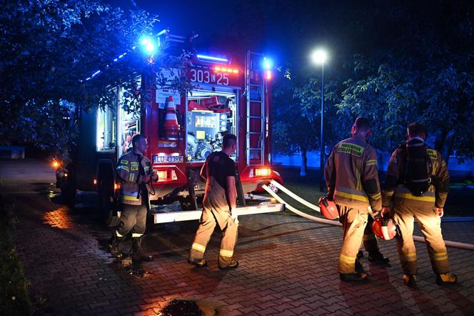 Pożar domu dziecka w Lublinie. 19-latek zaginął