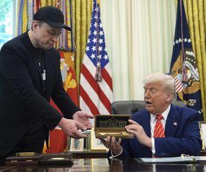 Elon Musk w Białym Domu z podbitym okiem 