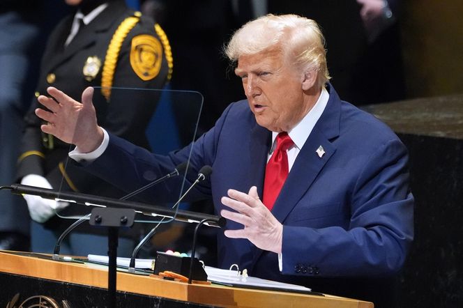 Przyjęcie Donald Trumpa.