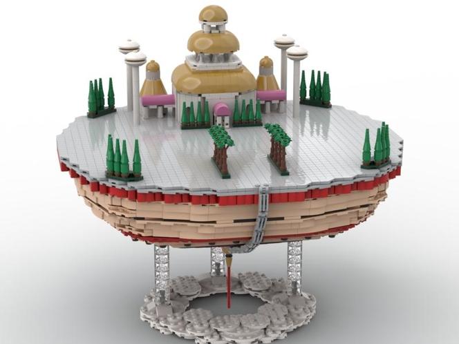 LEGO Dragon Ball: Zestaw punktu obserwacyjnego Świątynia Boga