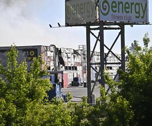 Warszawa. Płonie centrum handlowe Marywilska 44