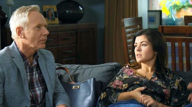 M jak miłość, odcinek 1387, Kinga (Katarzyna Cichopek), Filarski (Andrzej Precigs)