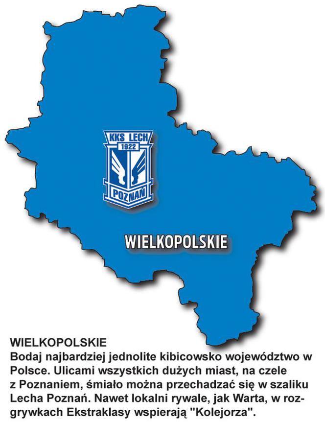 Mapka wielkopolskie