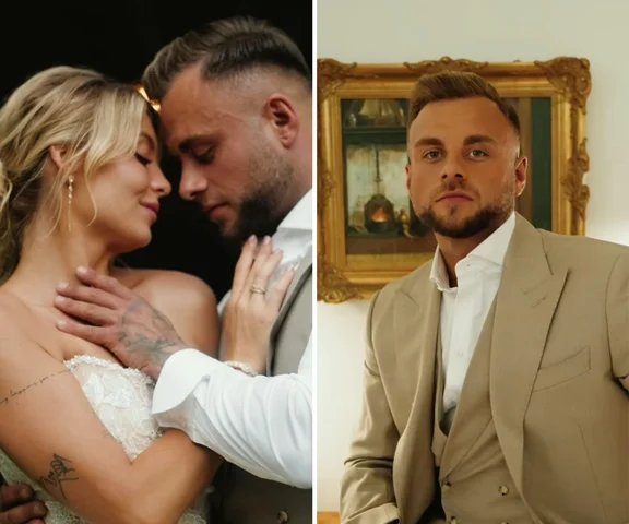 Chris z Hotelu Paradise wziął ślub. Suknia panny młodej robi wrażenie!