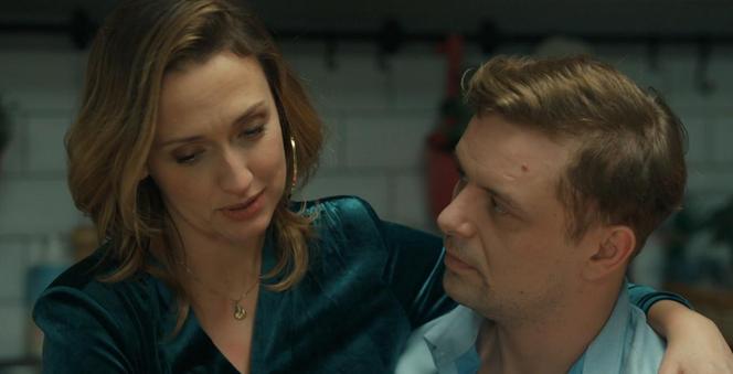 Barwy szczęścia odc. 3019. Hubert (Marek Molak), Asia Sokalska (Anna Gzyra)