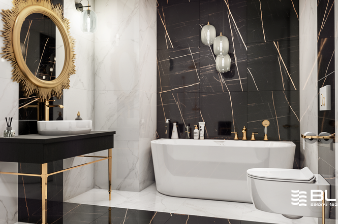 BLU salony łazienek: Zobacz kilkadziesiąt gotowych aranżacji!