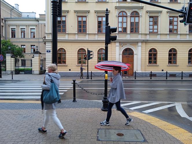 Deszczowy dzień w Lublinie 