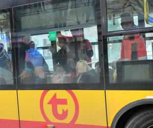 Dantejskie w autobusie. Kilkoro dzieci rannych po gwałtownym hamowaniu