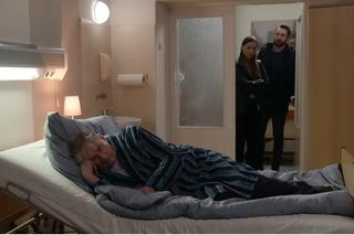 Pierwsza miłość odc. 3786. Marta (Honorata Witańska), Arek (Dariusz Wieteska), Jerzy (Grzegorz Wons) - ojciec Marty