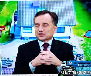 Zbigniew Ziobro w studio TV Republika