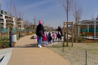 Park na Osi Królewskiej w Warszawie