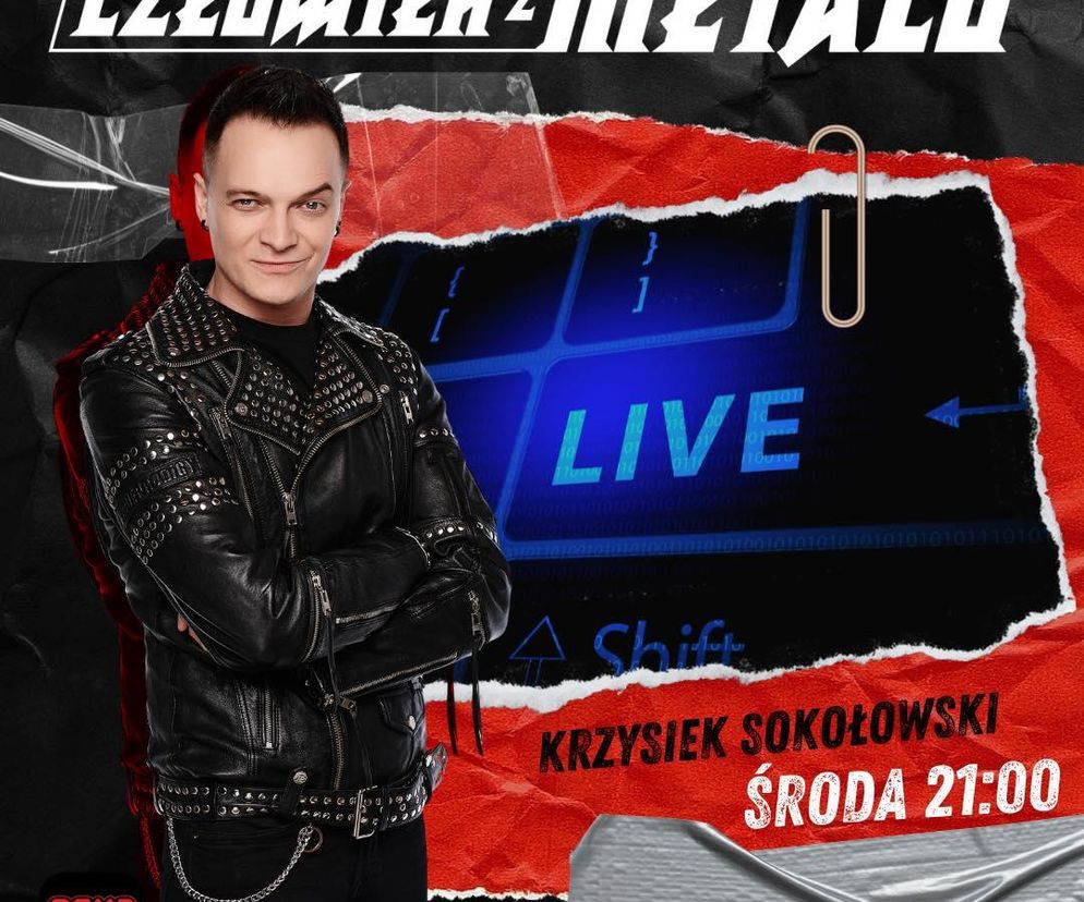 Krzysiek Sokołowski zaprasza dziś o 21:00 na spotkanie live!