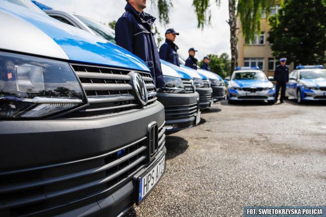 Świętokrzyska policja odebrała nowe radiowozy