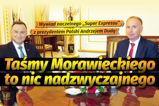 Andrzej Duda: Taśmy z premierem to nic nadzwyczajnego [WYWIAD]