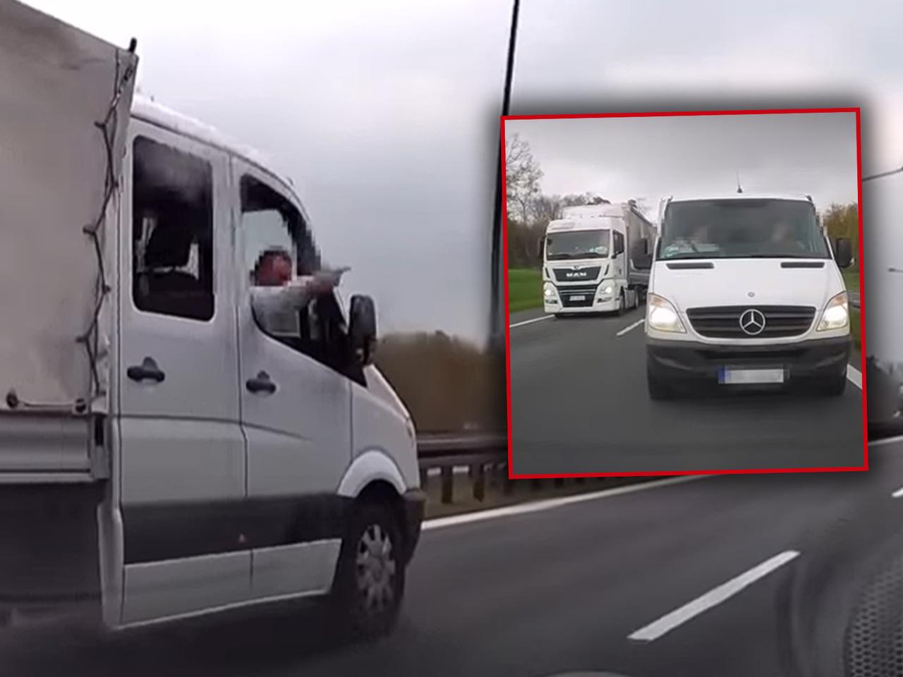 Jeden gorszy od drugiego. Film z autostrady A4 to pokaz braku kultury jazdy