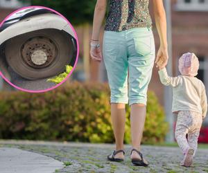 Szła z córką chodnikiem, uderzyło w nie koło z ciężarówki. „Siłę uderzenia przejęła na siebie”