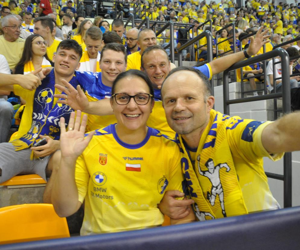 Gorąca atmosfera na meczu Industrii Kielce z Paris Saint-Germain!