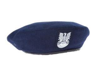 Beret roboczy z godłem