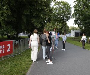 Koncert Justina Timberlake'a w Warszawie - fani pod PGE Narodowym